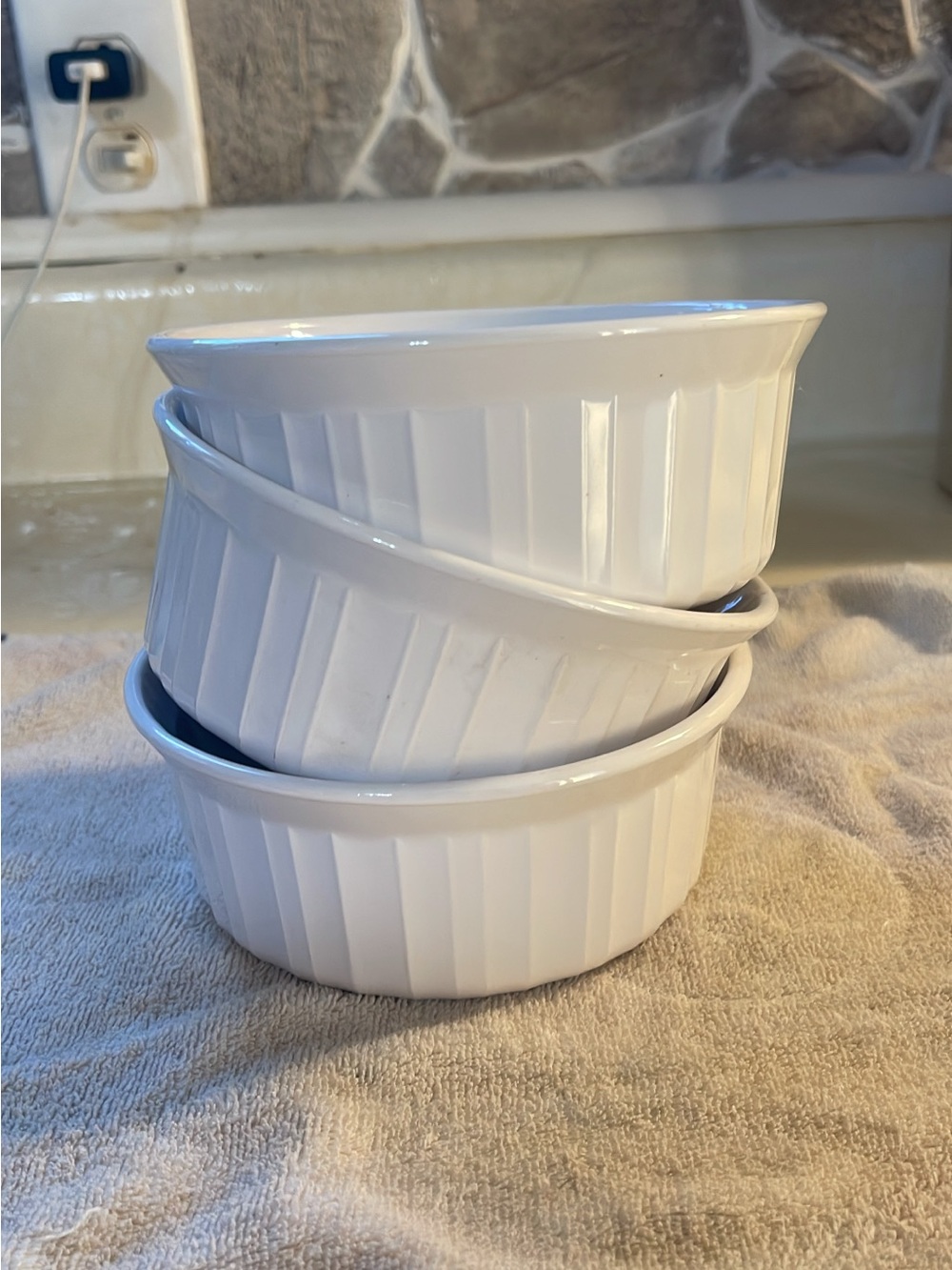 Corning dessert bowls